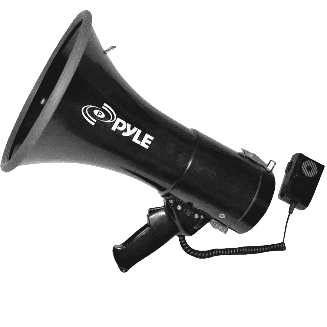 MEGAPHONE WITH 3.5MM AUX-IN
