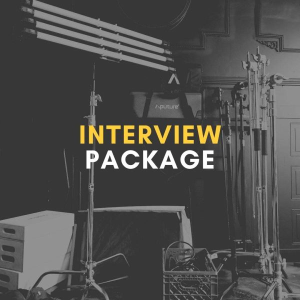 Interview-light and grip package