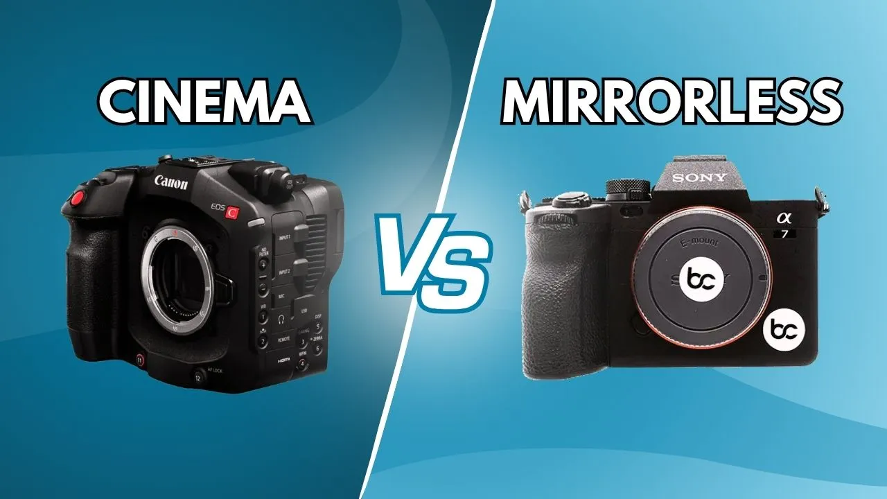 Cinema Camera vs Mirrorless: What’s the Real Difference?